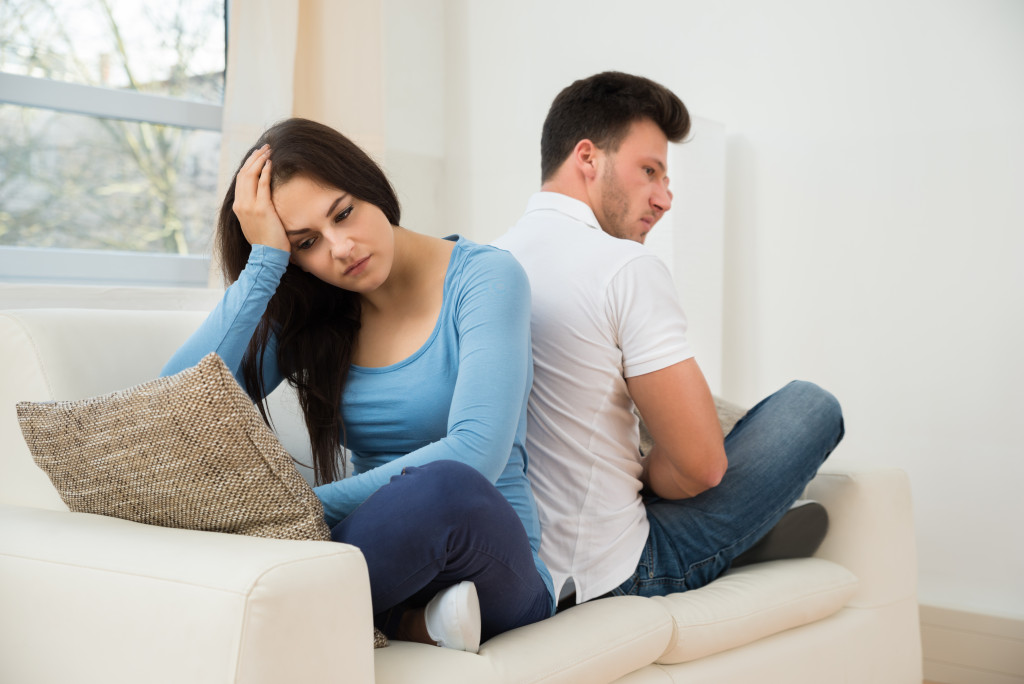 A broken marriage due to infidelity