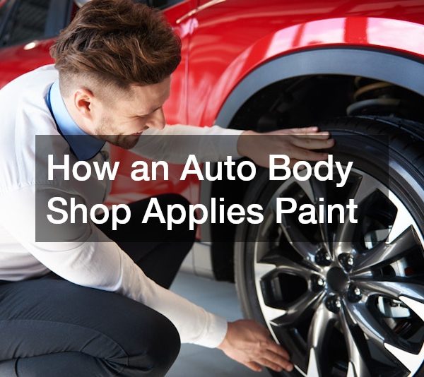 How an Auto Body Shop Applies Paint